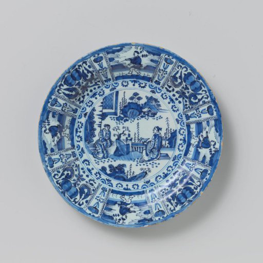 Plate with Late Wan-Li Decoration