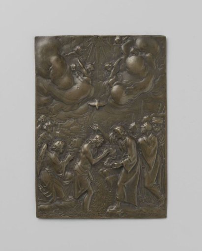 Plaquette with the Baptism of Christ