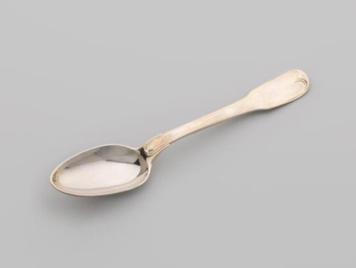 Dessert spoon with the Clifford coat of arms