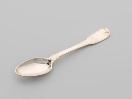 Dessert spoon with the Clifford coat of arms