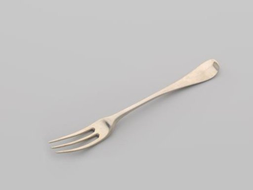Dessert fork with the Clifford coat of arms