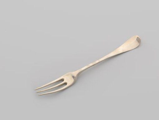 Dessert fork with the Clifford coat of arms