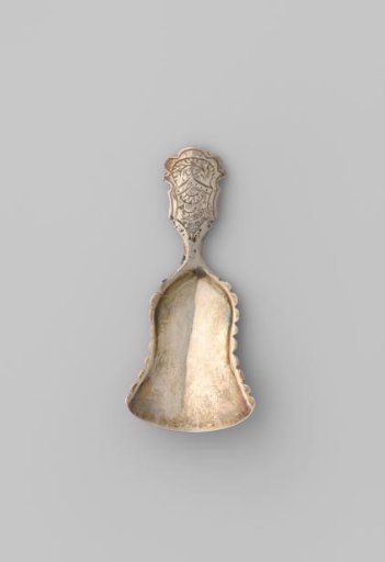 Sugar spoon of silver