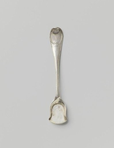 Silver salt spoon