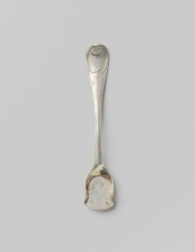 Silver salt spoon