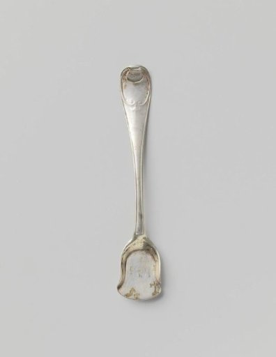 Silver salt spoon