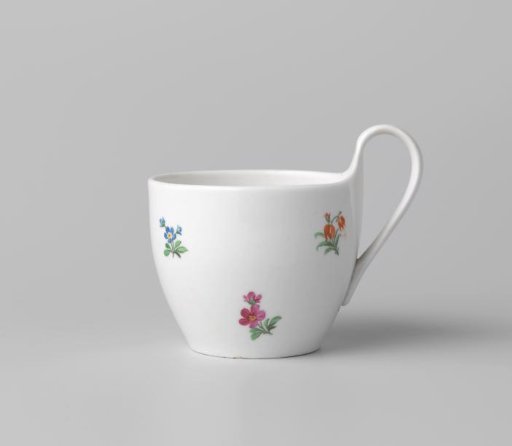Cup with flowers