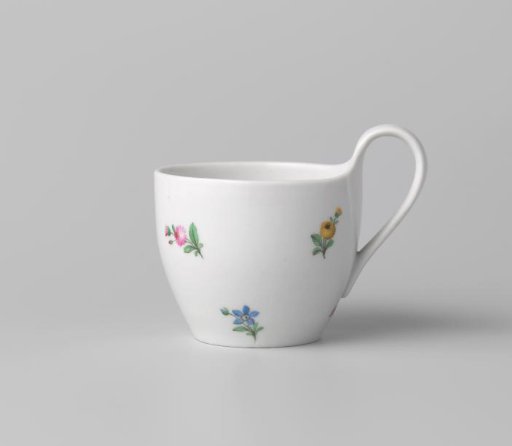 Cup with flowers