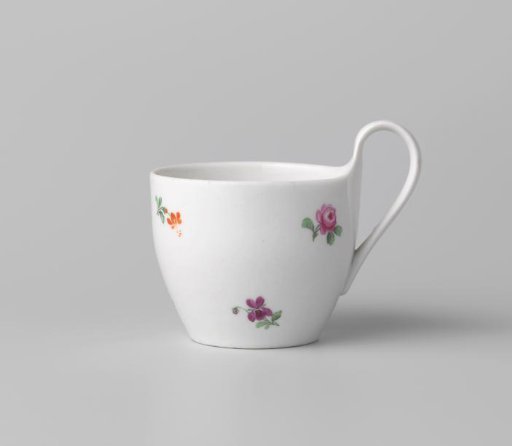 Cup with flowers