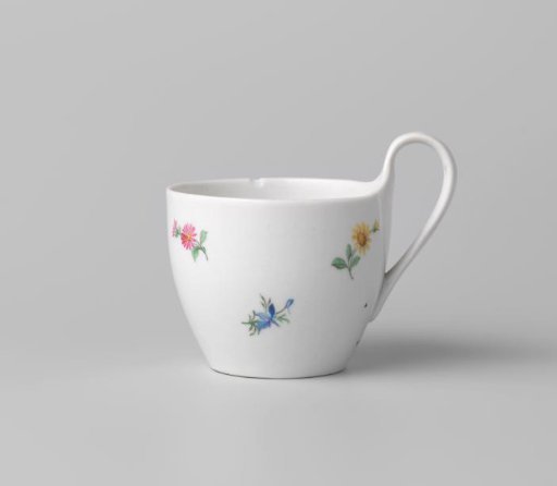 Cup with flowers