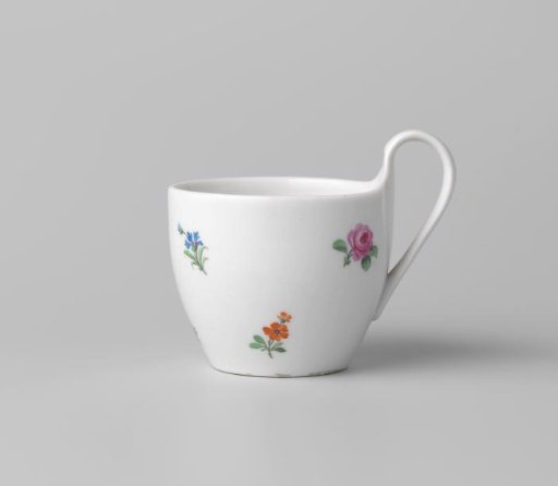 Cup with flowers