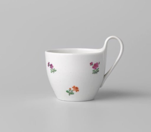 Cup with flowers