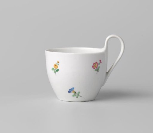 Cup with flowers