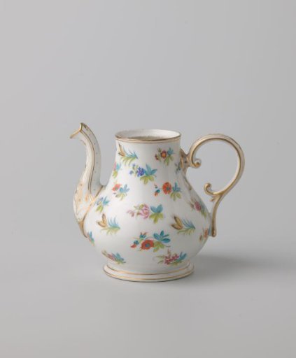 Teapot with flower sprays