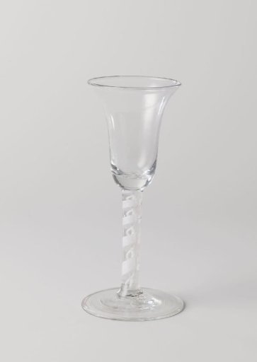 Sling glass with a bell-shaped cup