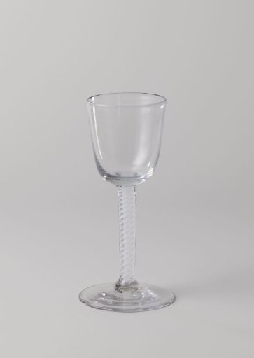 Slipped Glass with Conical Stem