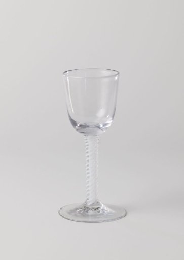 Slipped Glass with Conical Stem