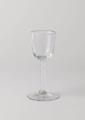 Slipped Glass with Conical Stem