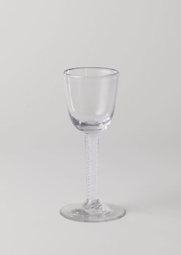 Slingerglass with a conical bowl