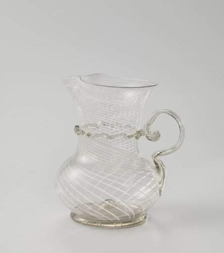 Jug of filigree glass