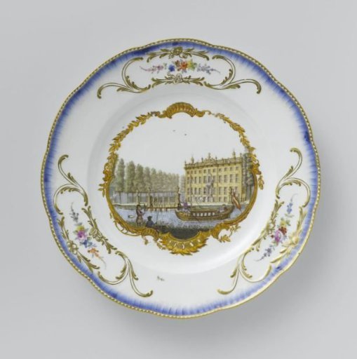 Seven plates from the service of Stadtholder William v