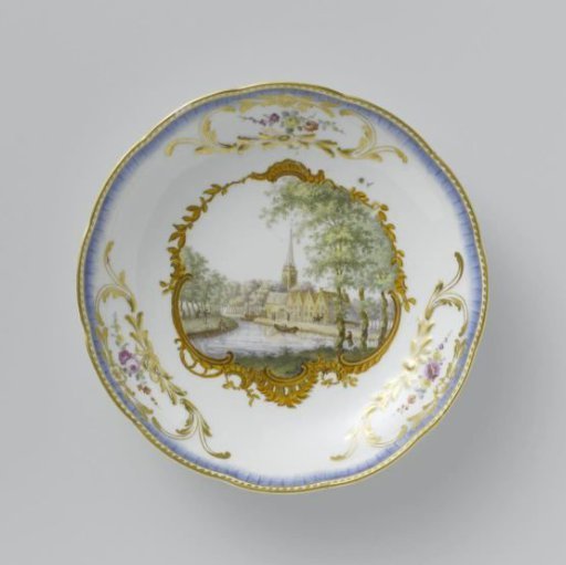 Seven plates from the service of Stadtholder William V