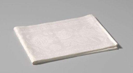 Napkin with Pineapple and Diagonal Vines