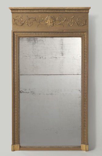 Chimney Mirror in a Gilded Wood Frame