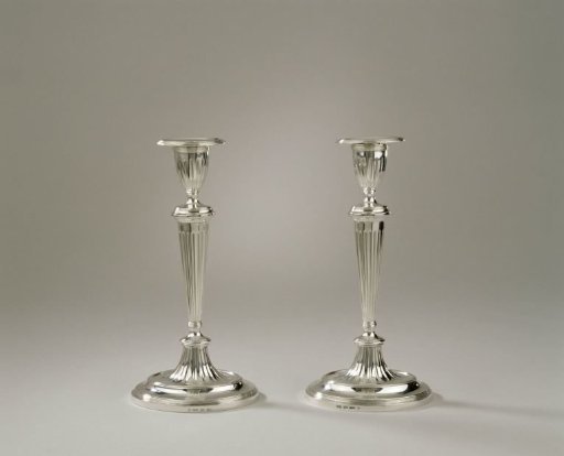 Candelabrum with the Clifford family coat of arms