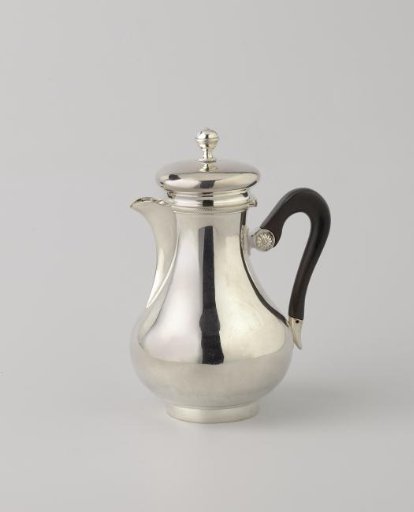 Coffee pot with the Clifford family coat of arms