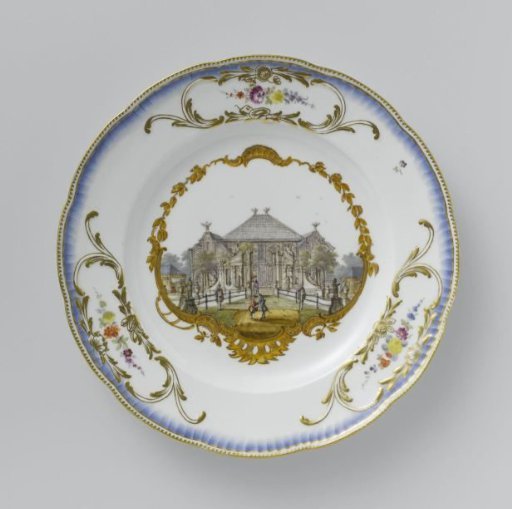 Seven plates from the service of Stadtholder William v