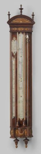 Two parts belonging to a barometer