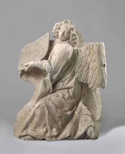 Kneeling angel (shield bearer)