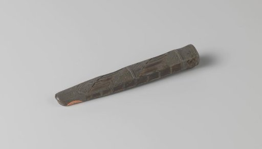 Case for a knife of wood and tin mountings