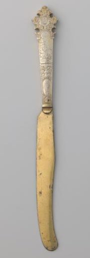 Knife of Margaretha de Raet, Anno 1601. On the 7th of October.
