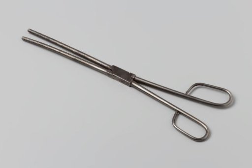 Iron Neepjesmutstang, in the Model of Scissors, for Creating Pleats in a Neepmuts