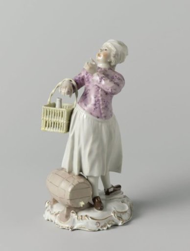 Figure of a merchant