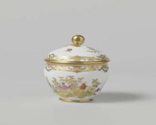 Tea service with tray (déjeuner Bolvry)