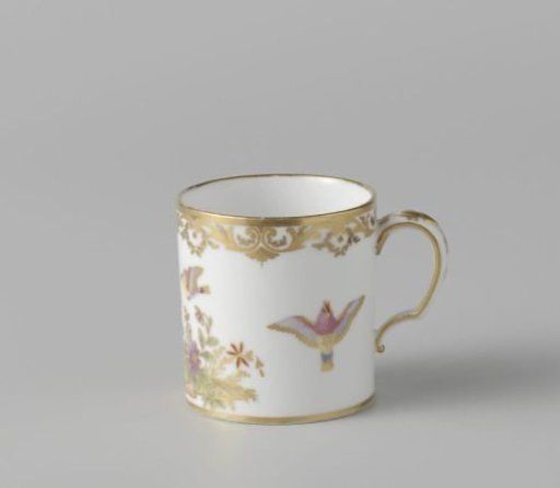 Tea service with tray (déjeuner Bolvry)