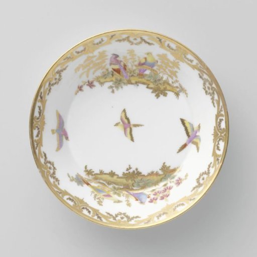 Tea service with tray (déjeuner Bolvry)