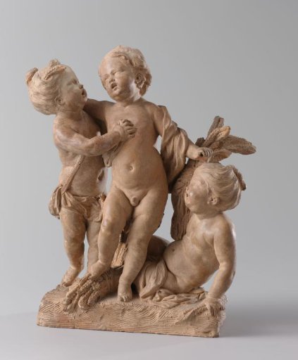Group of Three Children: Allegory of Summer