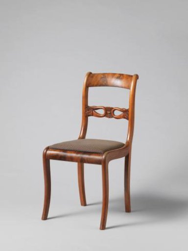 Chair with swans
