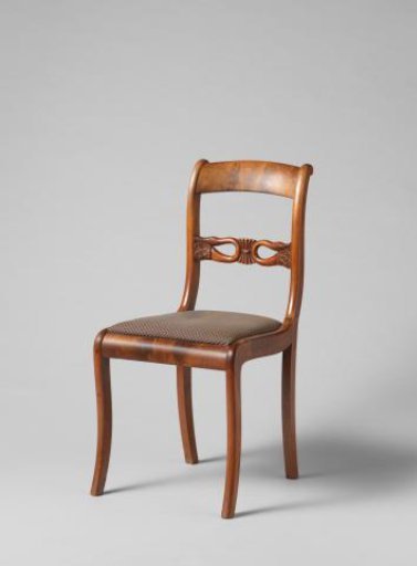 Chair with swans