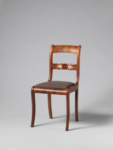Chair with swans