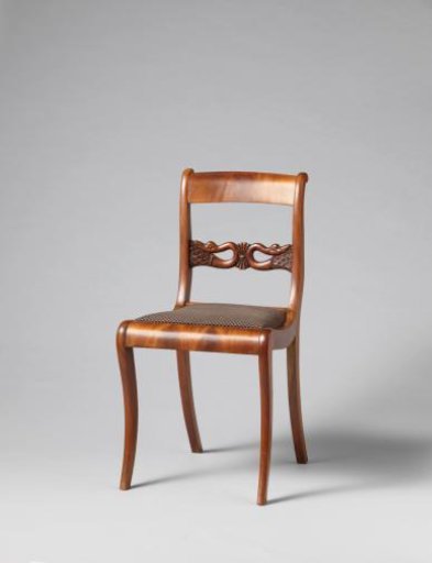 Chair with swans