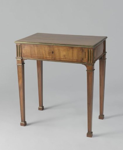 Mahogany writing table