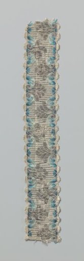 Ribbon, blue, white and silver
