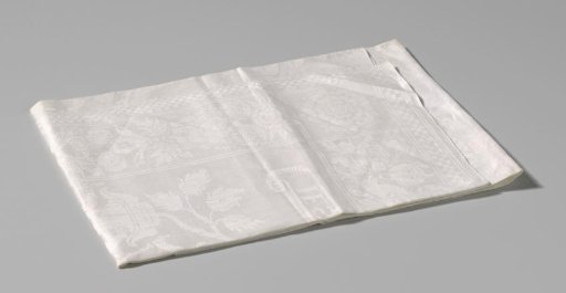 Linen damask napkin with the Tree of Jesse