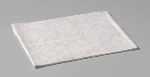 Linen damask napkin with the Tree of Jesse
