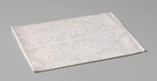 Linen damask napkin with the Tree of Jesse